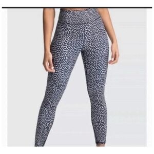 DOYOUEVEN Excel polka dot leggings,‎ size medium